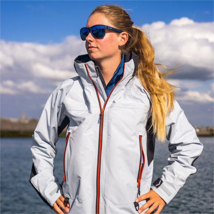 2024 Gill Unisex Verso Inshore Racing Jacket V101J - Light Grey